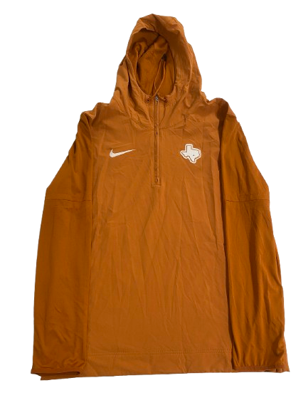 Keilan Robinson Texas Football Player Exclusive Quarter-Zip Jacket (Size M)