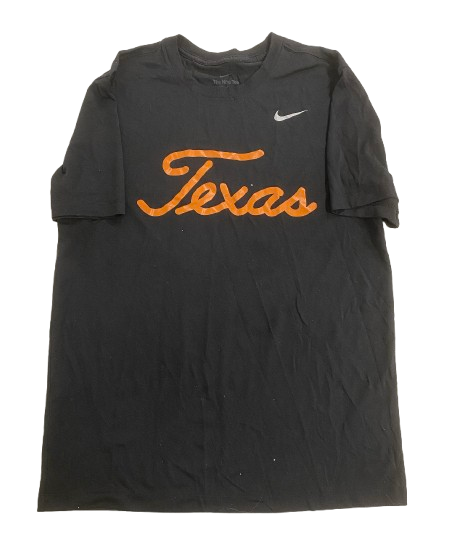 Keilan Robinson Texas Football Player Exclusive "College Football Playoffs" Workout Shirt (Size M)
