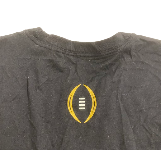 Keilan Robinson Texas Football Player Exclusive "College Football Playoffs" Workout Shirt (Size M)