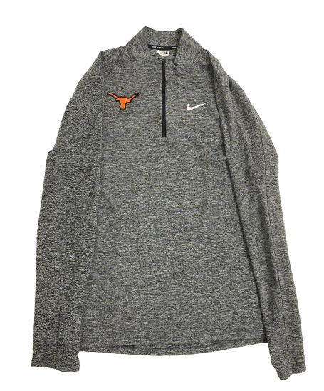Keilan Robinson Texas Football Player Exclusive Quarter-Zip Pullover (Size M)