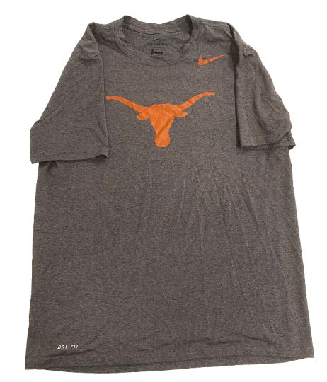 Keilan Robinson Texas Football Team Issued Workout Shirt (Size L)