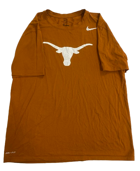 Keilan Robinson Texas Football Team Issued Workout Shirt (Size L)