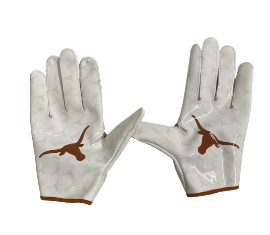 Keilan Robinson Texas Football Player Exclusive Gloves (Size XL)