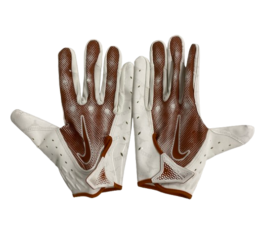 Keilan Robinson Texas Football Player Exclusive Gloves (Size XL)