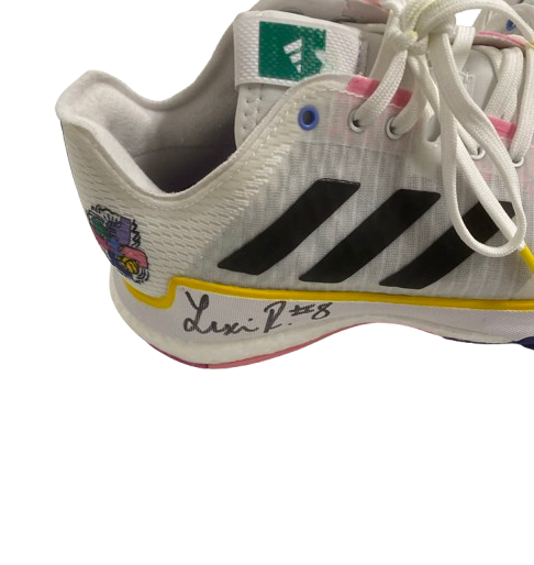 Lexi Rodriguez Nebraska Volleyball SIGNED Team Issued Training Worn Adidas Shoes (Size 8)