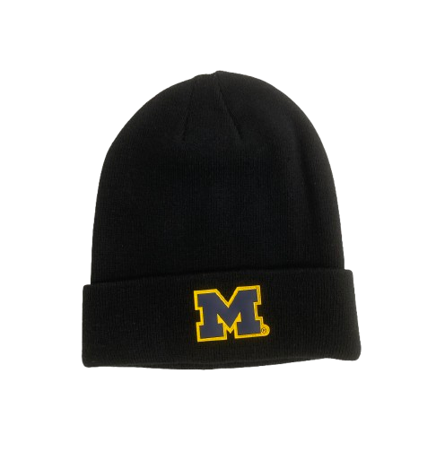 Jack Tuttle Michigan Football Player Exclusive Black Beanie Hat