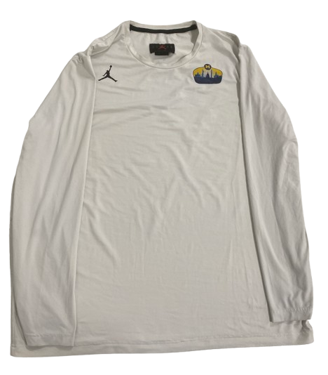 Jack Tuttle Michigan Football Player Exclusive "DC TRIP" Team Trip Long Sleeve Shirt (Size XL)