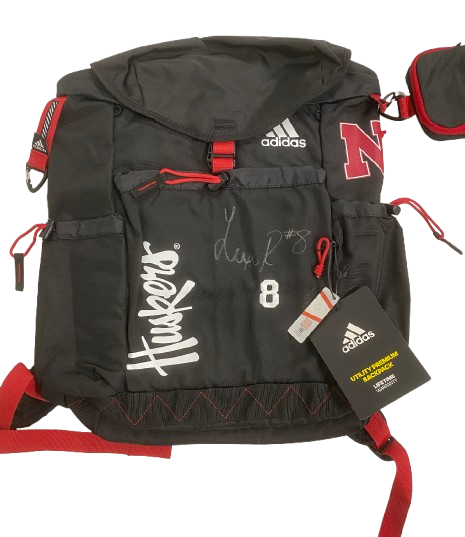 Lexi Rodriguez Nebraska Volleyball SIGNED Player Exclusive Travel Backpack with 