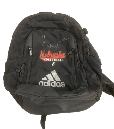 Lexi Rodriguez Nebraska Volleyball SIGNED Player Exclusive Travel Backpack with 