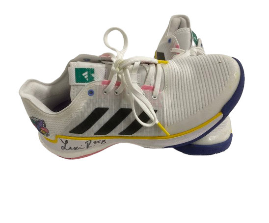 Lexi Rodriguez Nebraska Volleyball SIGNED Team Issued Training Worn Adidas Shoes (Size 8)