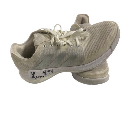 Lexi Rodriguez Nebraska Volleyball SIGNED Team Issued Training Worn Adidas Shoes (Size 8)