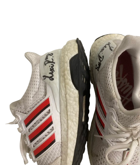 Lexi Rodriguez Nebraska Volleyball SIGNED Player Exclusive Training Worn Adidas Shoes (Size 7.5)