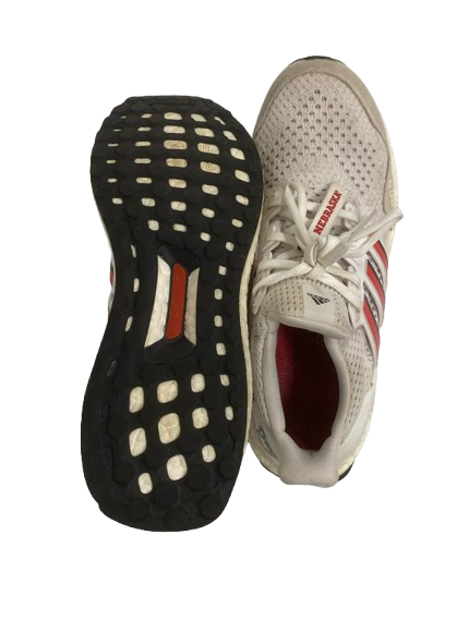 Lexi Rodriguez Nebraska Volleyball SIGNED Player Exclusive Training Worn Adidas Shoes (Size 7.5)