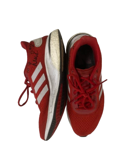 Lexi Rodriguez Nebraska Volleyball SIGNED Team Issued Training Worn Adidas Shoes (Size 7)