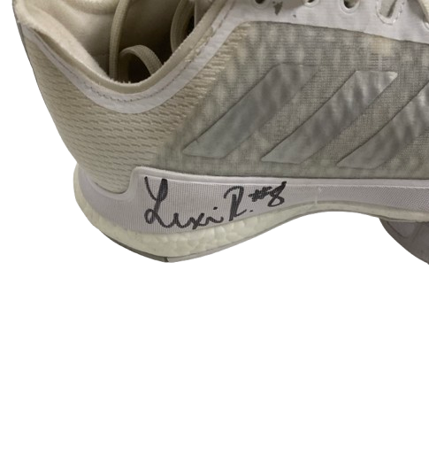Lexi Rodriguez Nebraska Volleyball SIGNED Team Issued Training Worn Adidas Shoes (Size 8)