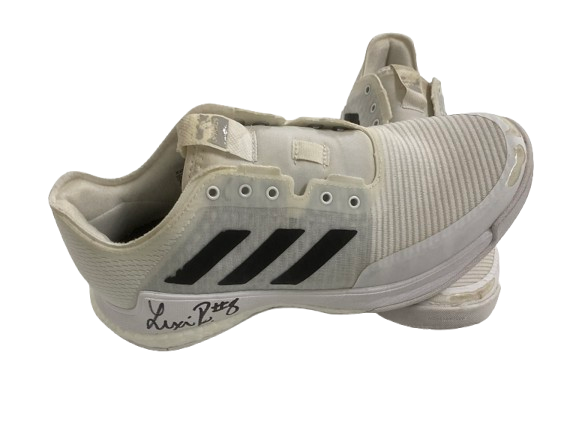 Lexi Rodriguez Nebraska Volleyball SIGNED Team Issued Training Worn Adidas Shoes (Size 8)