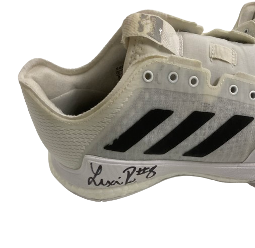 Lexi Rodriguez Nebraska Volleyball SIGNED Team Issued Training Worn Adidas Shoes (Size 8)