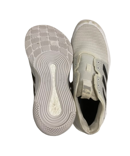 Lexi Rodriguez Nebraska Volleyball SIGNED Team Issued Training Worn Adidas Shoes (Size 8)