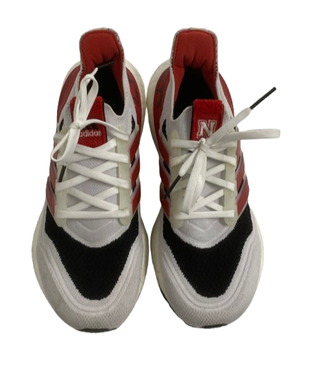 Lexi Rodriguez Nebraska Volleyball SIGNED Player Exclusive Training Worn Adidas Shoes (Size 7.5)