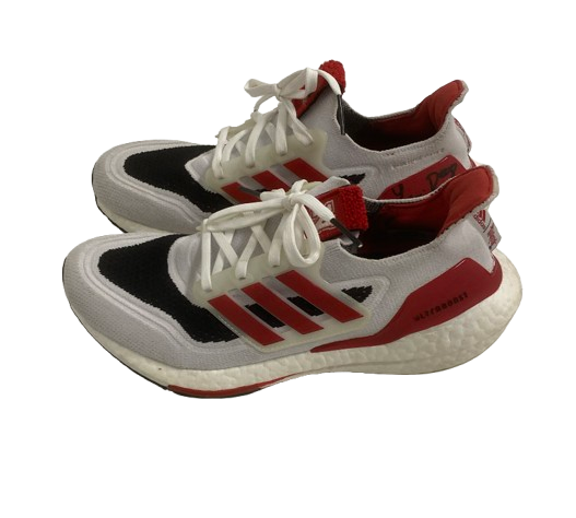 Lexi Rodriguez Nebraska Volleyball SIGNED Player Exclusive Training Worn Adidas Shoes (Size 7.5)