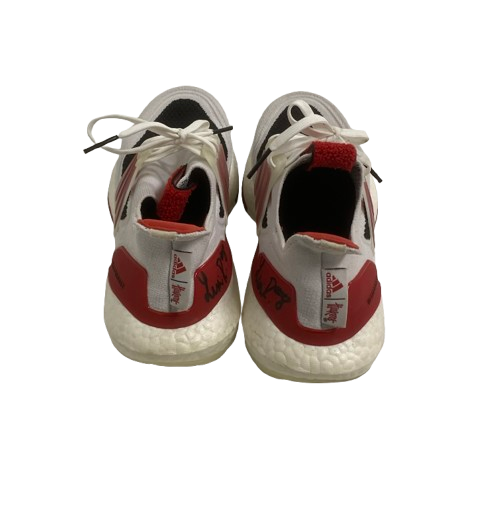 Lexi Rodriguez Nebraska Volleyball SIGNED Player Exclusive Training Worn Adidas Shoes (Size 7.5)