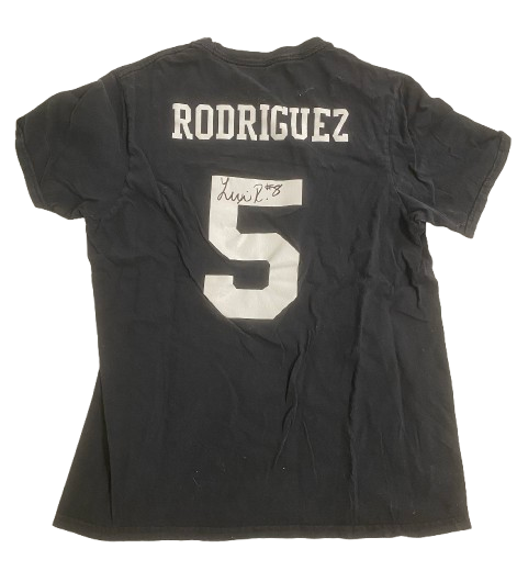 Lexi Rodriguez Nebraska Volleyball SIGNED Player Exclusive Practice Shirt with Name & Number on Back (Size M)