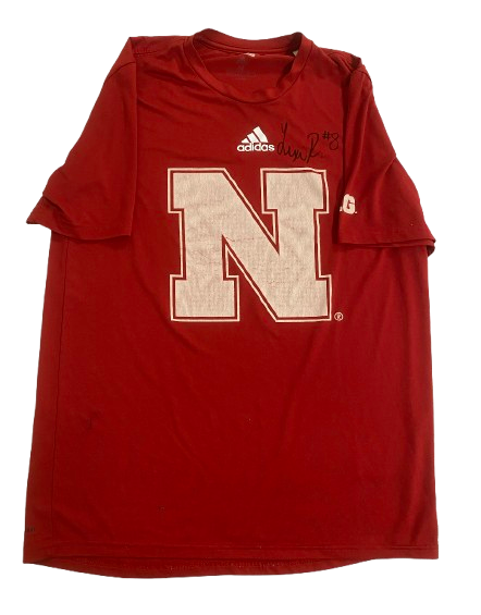 Lexi Rodriguez Nebraska Volleyball SIGNED Player Exclusive Practice Shirt (Size M)