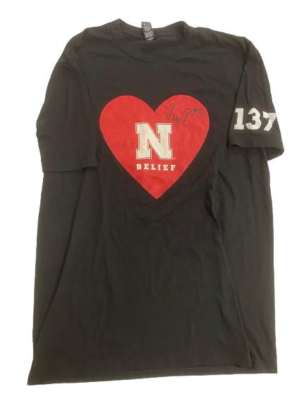 Lexi Rodriguez Nebraska Volleyball SIGNED Player Exclusive Practice Shirt (Size M)
