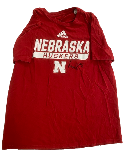 Lexi Rodriguez Nebraska Volleyball SIGNED Player Exclusive Practice Shirt (Size M)