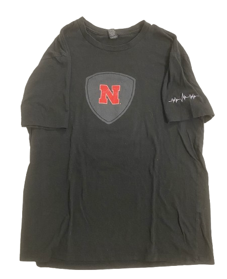 Lexi Rodriguez Nebraska Volleyball SIGNED Player Exclusive Practice Shirt with Number & "EMBRACE THE WAR" on Back (Size M)