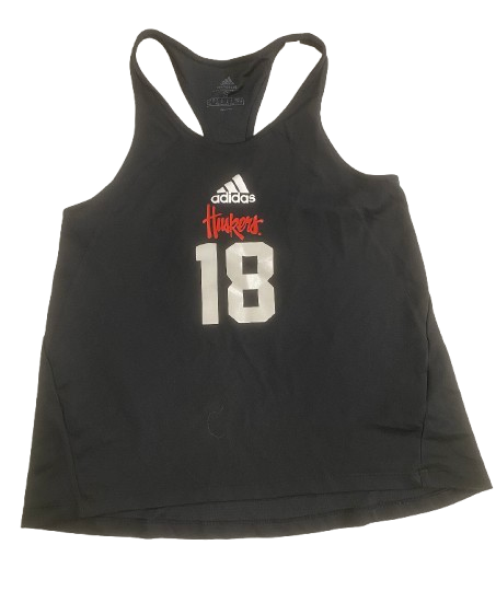 Lexi Rodriguez Nebraska Beach Volleyball SIGNED Game Worn Jersey (Size S) - PHOTO MATCHED