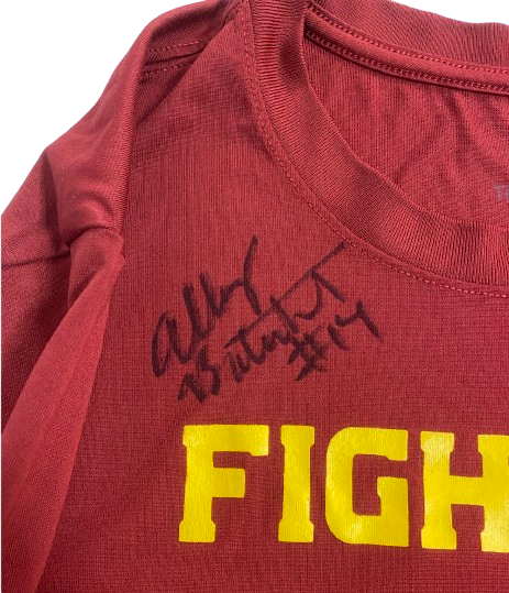 Ally Batenhorst USC Volleyball SIGNED Player Exclusive Practice Shirt with 