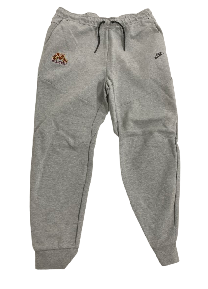 Melani Shaffmaster Minnesota Volleyball Player Exclusive Sweatpants (Size XLT)