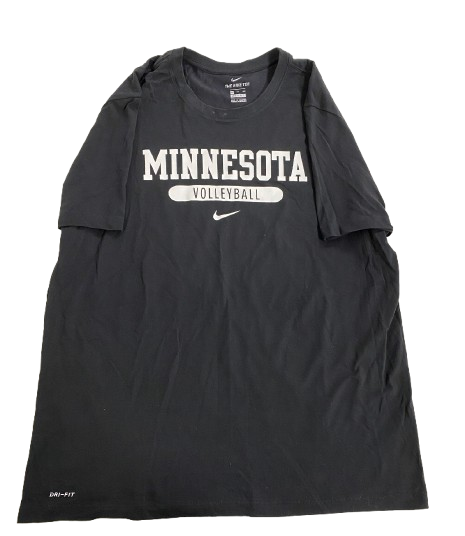 Melani Shaffmaster Minnesota Volleyball Player Exclusive Workout Shirt (Size XXL)