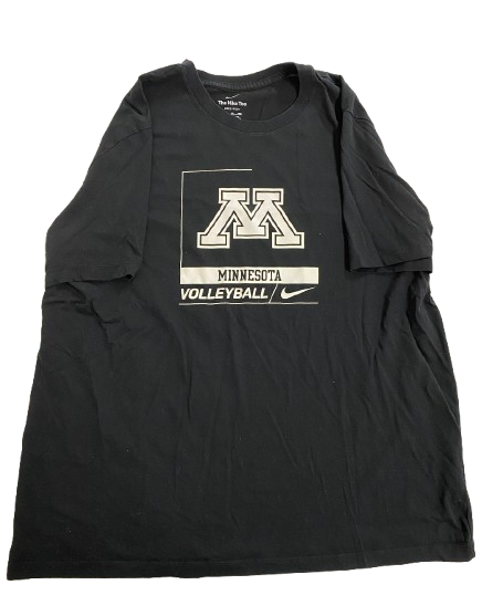 Melani Shaffmaster Minnesota Volleyball Player Exclusive Workout Shirt (Size XXL)