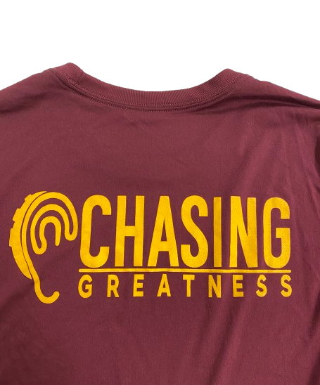 Melani Shaffmaster Minnesota Volleyball Player Exclusive "SILENT SET" Pre-Game Warm-Up Long Sleeve Shirt (Size XXL)