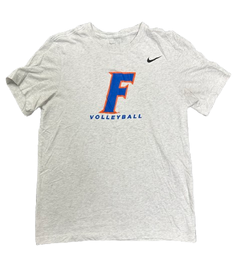 Isabel Martin Florida Volleyball Player Exclusive Workout Shirt (Size M)