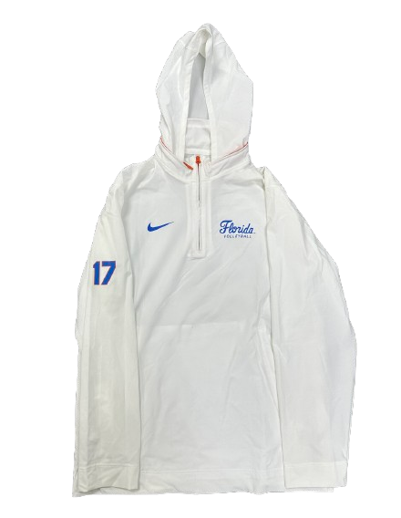 Isabel Martin Florida Volleyball Player Exclusive Quarter-Zip Hoodie with 