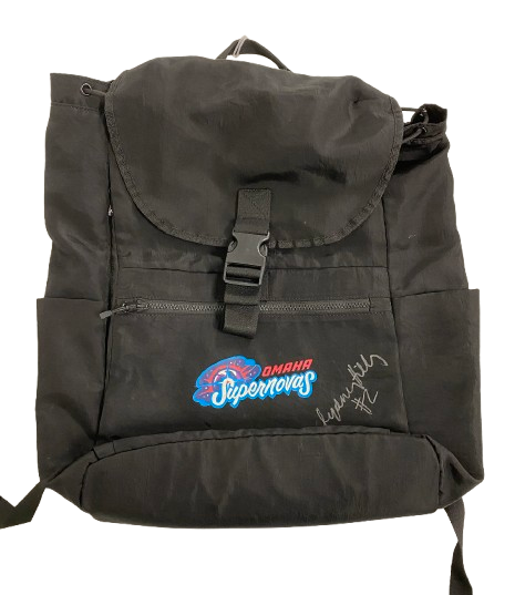 Sydney Hilley Omaha Supernovas SIGNED Player Exclusive Travel Backpack with Player Tag