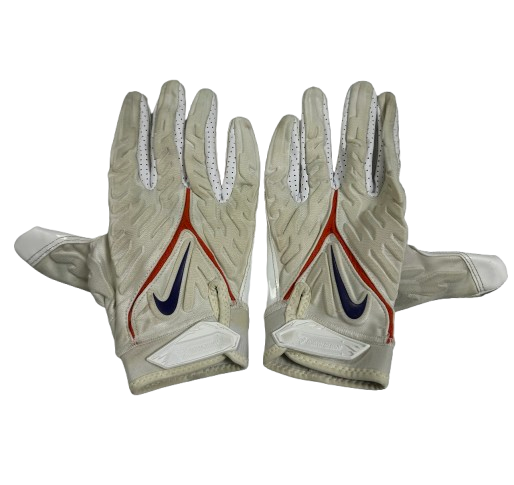 Bubba McAtee Clemson Football Player Exclusive Gloves (Size XXL)