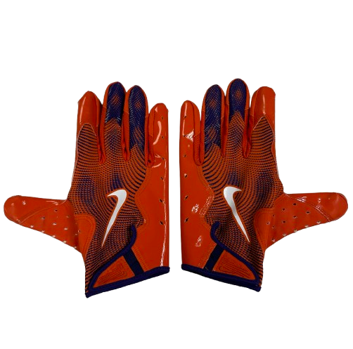 Bubba McAtee Clemson Football Player Exclusive Gloves (Size XXL)