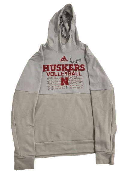 Lexi Rodriguez Nebraska Volleyball SIGNED Player Exclusive Sweatshirt (Size M)