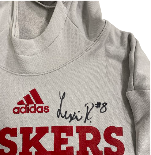 Lexi Rodriguez Nebraska Volleyball SIGNED Player Exclusive Sweatshirt (Size M)