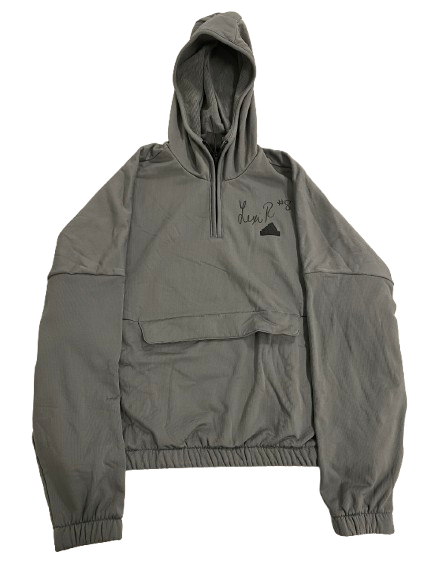 Lexi Rodriguez Nebraska Volleyball SIGNED Team Issued Adidas Quarter-Zip Hoodie (Size Women&