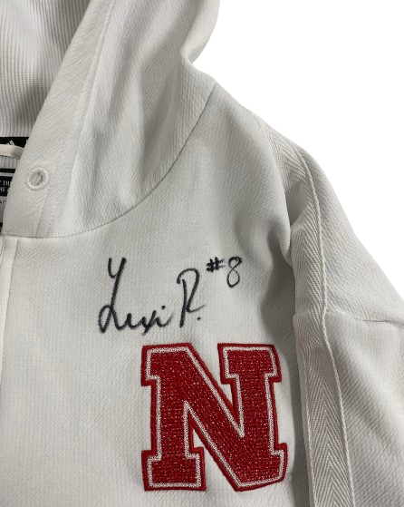 Lexi Rodriguez Nebraska Volleyball SIGNED Player Exclusive Quarter-Zip Jacket (Size M)