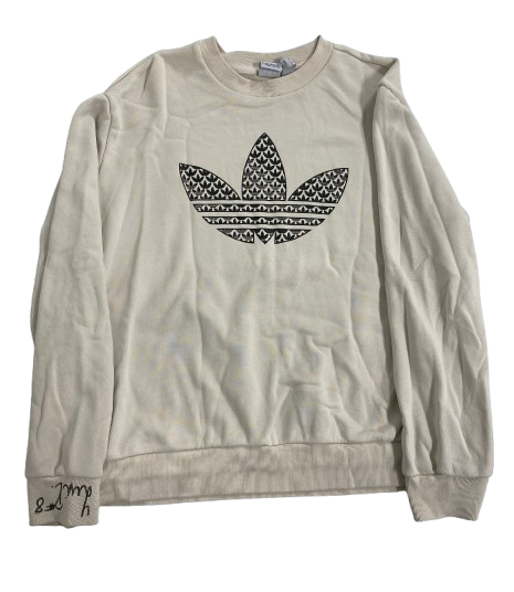 Lexi Rodriguez Nebraska Volleyball SIGNED Team Issued Adidas Crewneck Sweatshirt (Size Women&