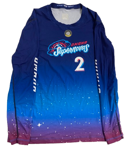 Sydney Hilley Omaha Supernovas SIGNED Game Issued Jersey - WORN FOR PHOTO DAY (Size M)