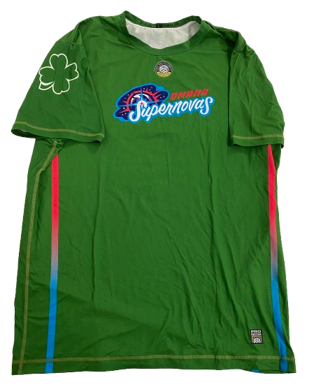 Sydney Hilley Omaha Supernovas SIGNED Player Exclusive St. Patrick&