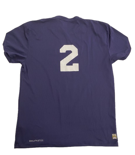 Sydney Hilley Omaha Supernovas SIGNED Player Exclusive Practice Worn Shirt (Size M)