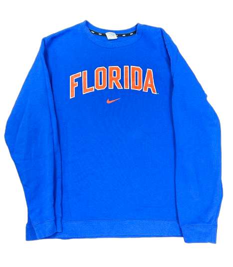 Graham Mertz Florida Football Team Issued Crewneck Sweatshirt (Size XXL)